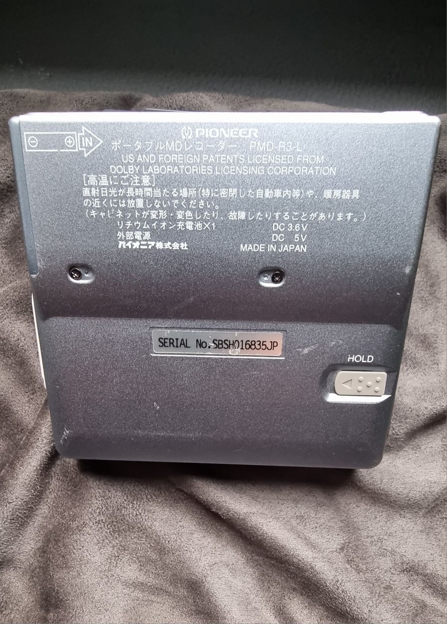 Minidisc Pioneer PMD - R3-L