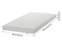 Colchão Ikea Asvang 90x200cm