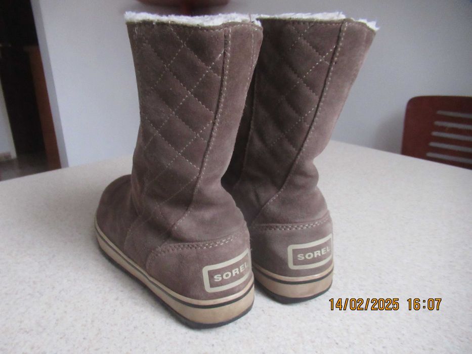 Sorel Glacy śniegowce skórzane rozm. 39