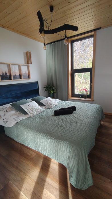 Domek w górach z balią i kominkiem – Ponad Mgłami, Laskowa