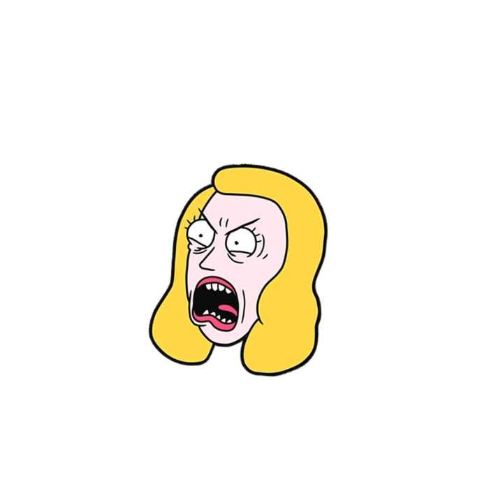 Magnes Rick and Morty - produkt licencyjny
