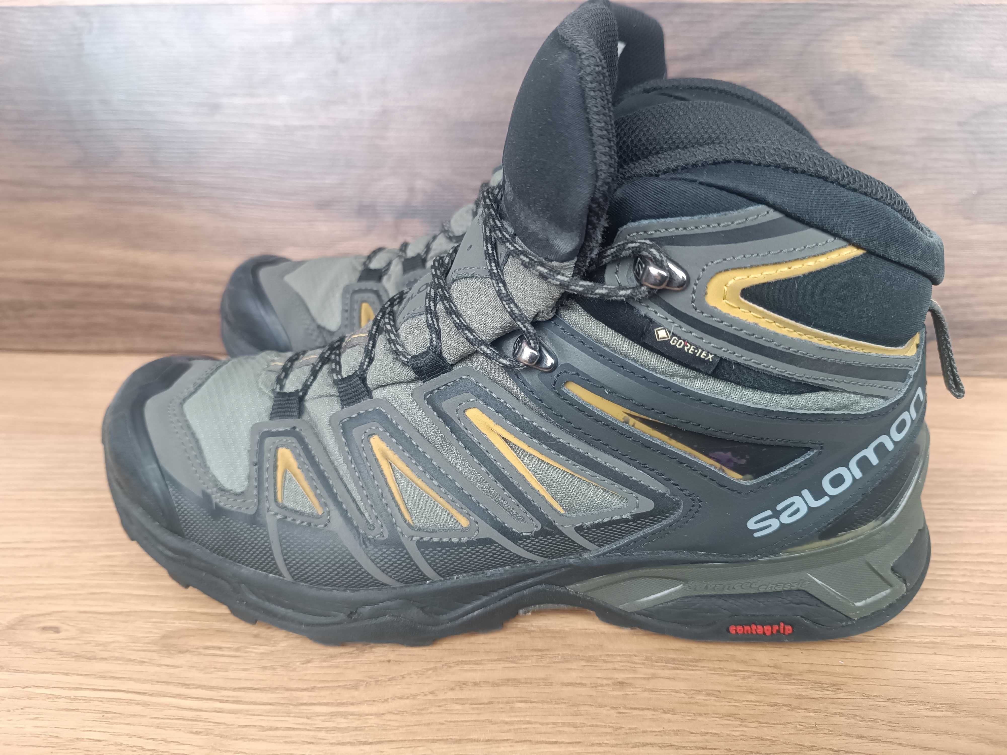 Ботинки берцы Salomon X Ultra goreTex 42.5 27 см на весну