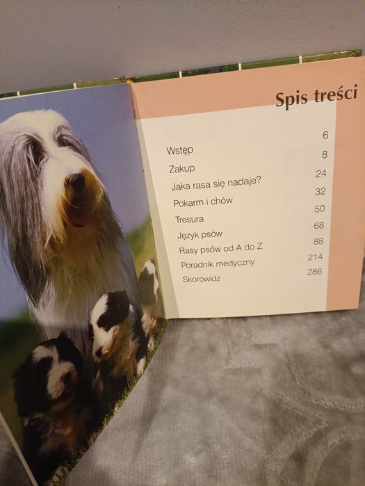 Książka o psach, rasy psów