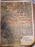 Mapa Tatry Wysokie z roku 1896/97 oryginal