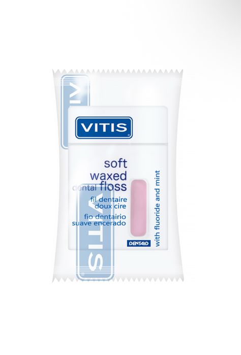 М'яка зубна нитка Вітіс, VITIS з фтором та м'ятою