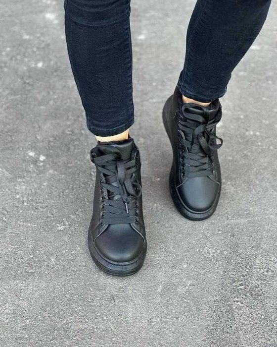 Увага Акція Черевики зимові утеплені підліткові Ботинки зимні на меху