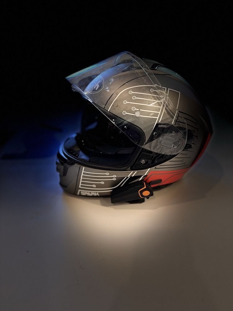 Kask motocyklowy Airoh Spark + interkom