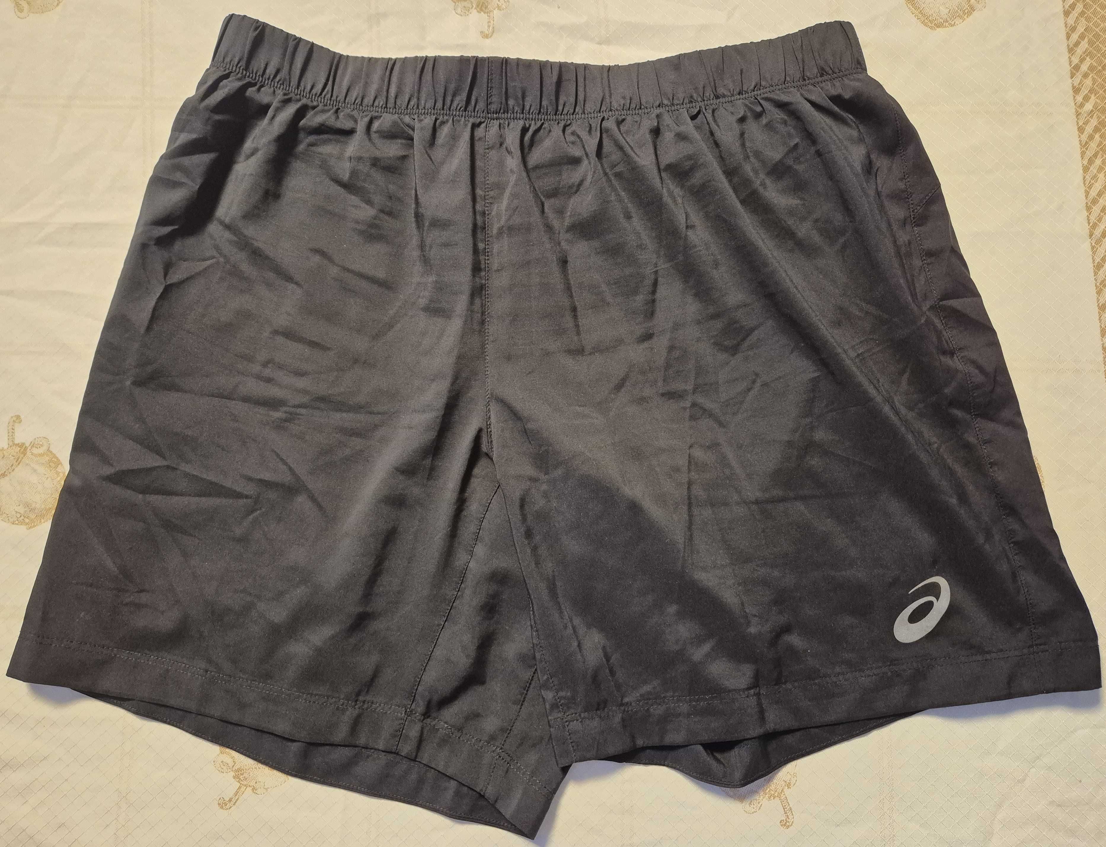 Calções Asics pretos tamanho L