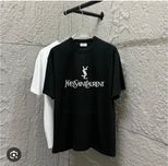 Футболка жіноча оверсайз YSL в кольорах.