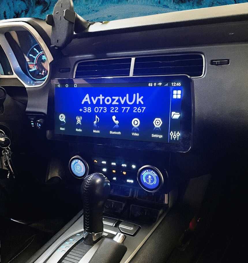 Магнитола SPARK Chevrolet CAMARO Спарк MATIZ Камаро CarPlay Android 14
