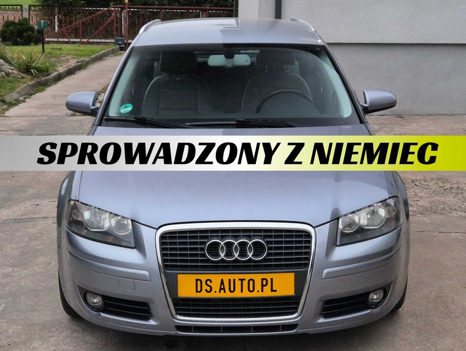 Audi A3 8P • 1.6 MPI benz 102 KM • 5 drzwi • ALU • ZADBANY • z Niemiec