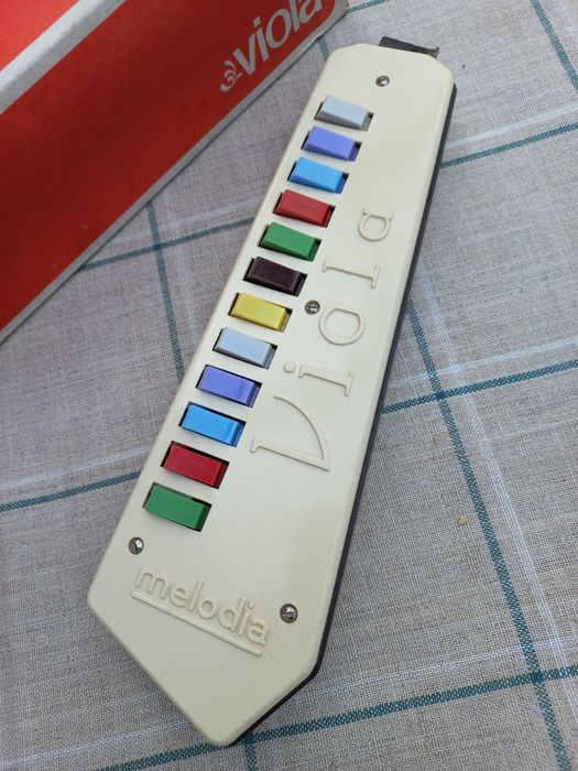 PRL zabawka harmonica