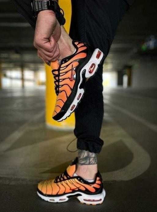 Мужские кроссовки Nike Air Max Plus Tn Orange Tiger 40-45 найк аир!