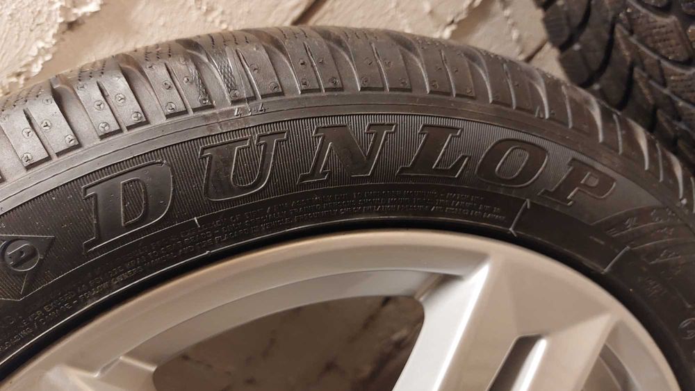 AUDI orginalne felgi aluminiowe+opony (zimowe)