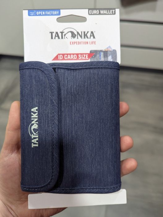 Гаманець Tatonka Euro Wallet синій