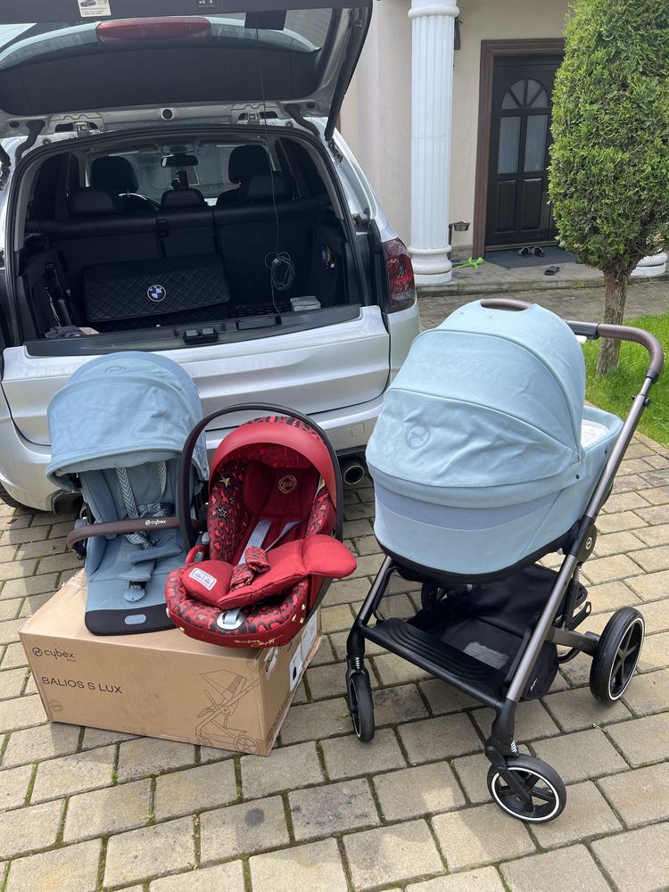 Коляска візок люлька автокресло 3 в 1 Cybex Balios S lux 2024