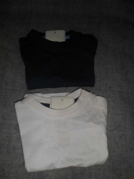 2 t-shirts novas com etiqueta para menino