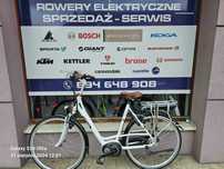 Holenderski Rower elektryczny  Batavus Napęd centralny Bosch,Gwarancja