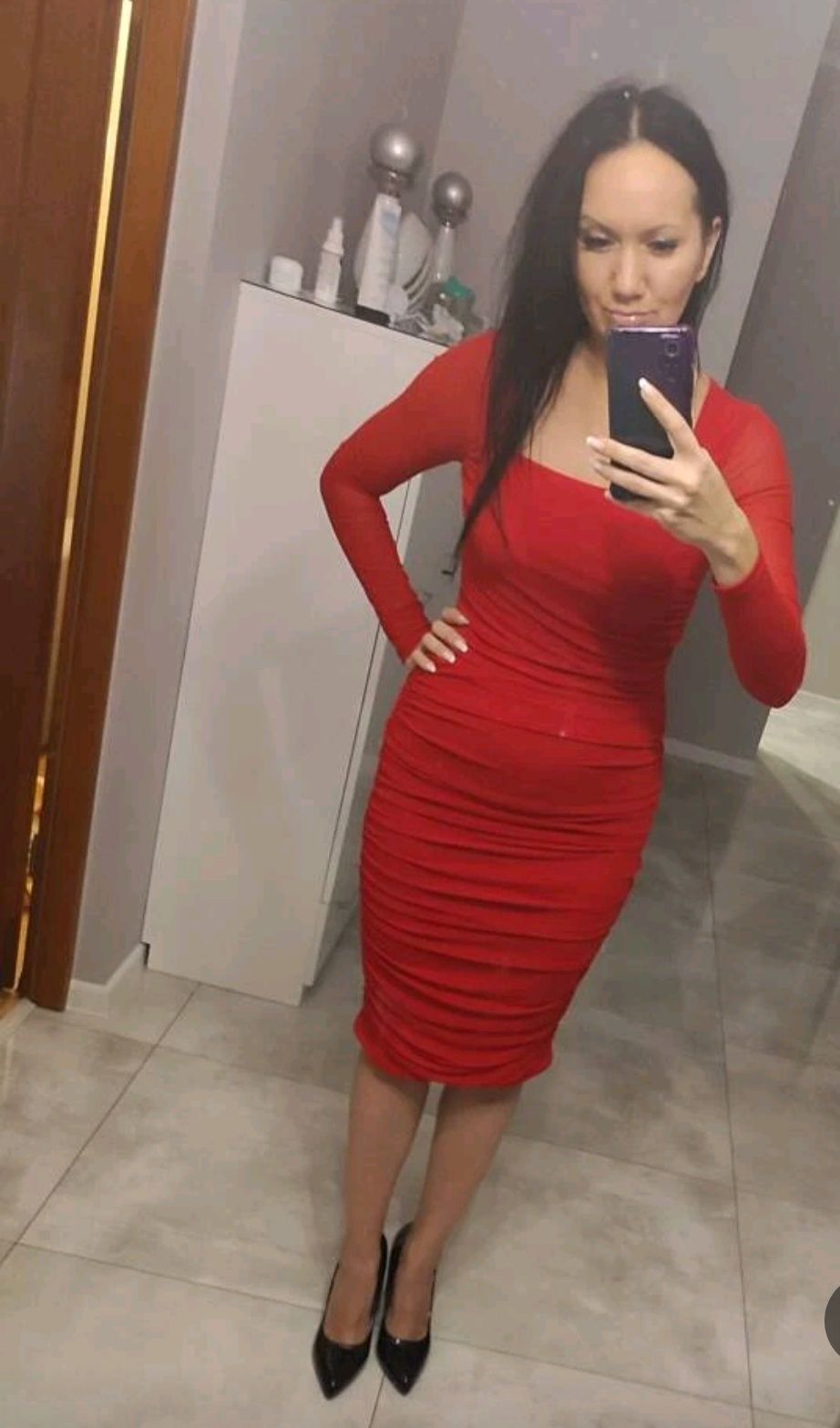 Sukienka czerwona