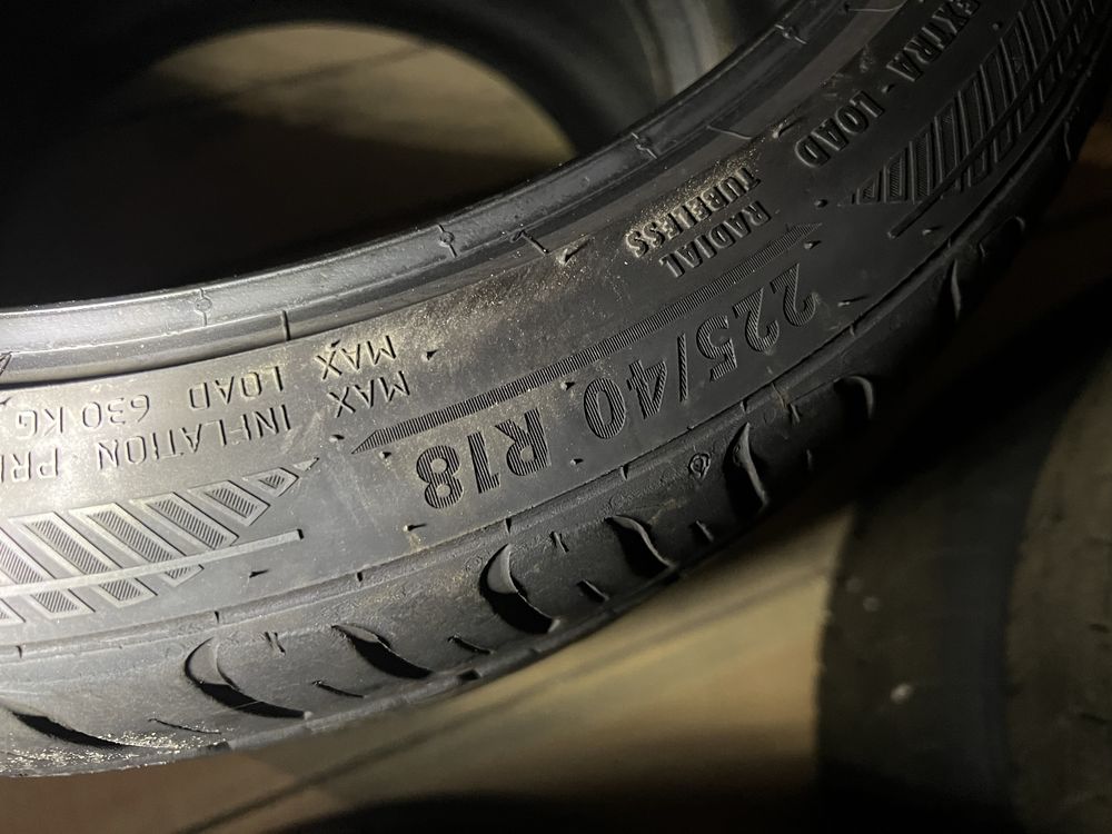 Шини літні Continental, ESA+Tecar r18 225/40 2022р