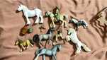 Schleich konie kucyki jednorożec gratis  plus akcesoria