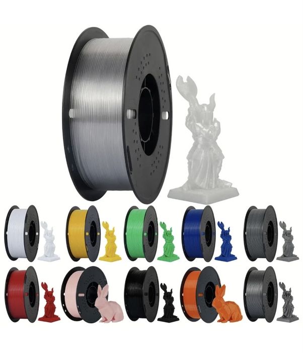 Філамент (пластик для 3D-принтера) Kingroon PETG HC090 1,75 мм 1 кг