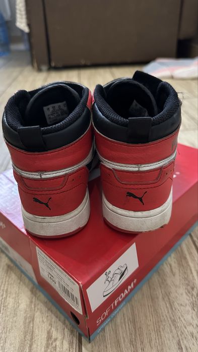 Хайтопи puma 32 розмір 19 см стелька