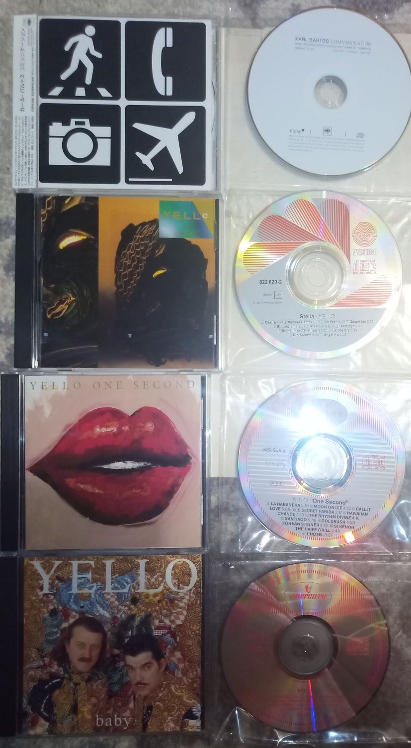 Kraftwerk. Karl Bartos. Yello. Mike Oldfield.Фірмові CD. Japan CD.