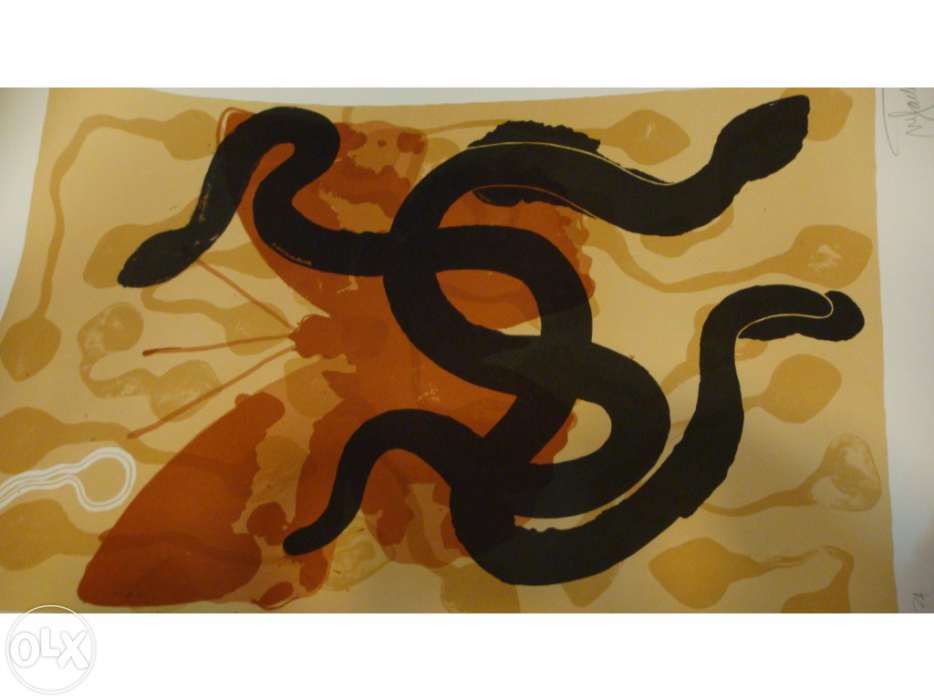 Serigrafias autenticadas autor, duas