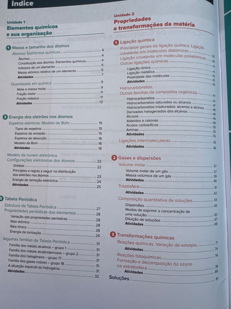 Caderno de exercicios e problemas Fisica e Quimica A 10° ano