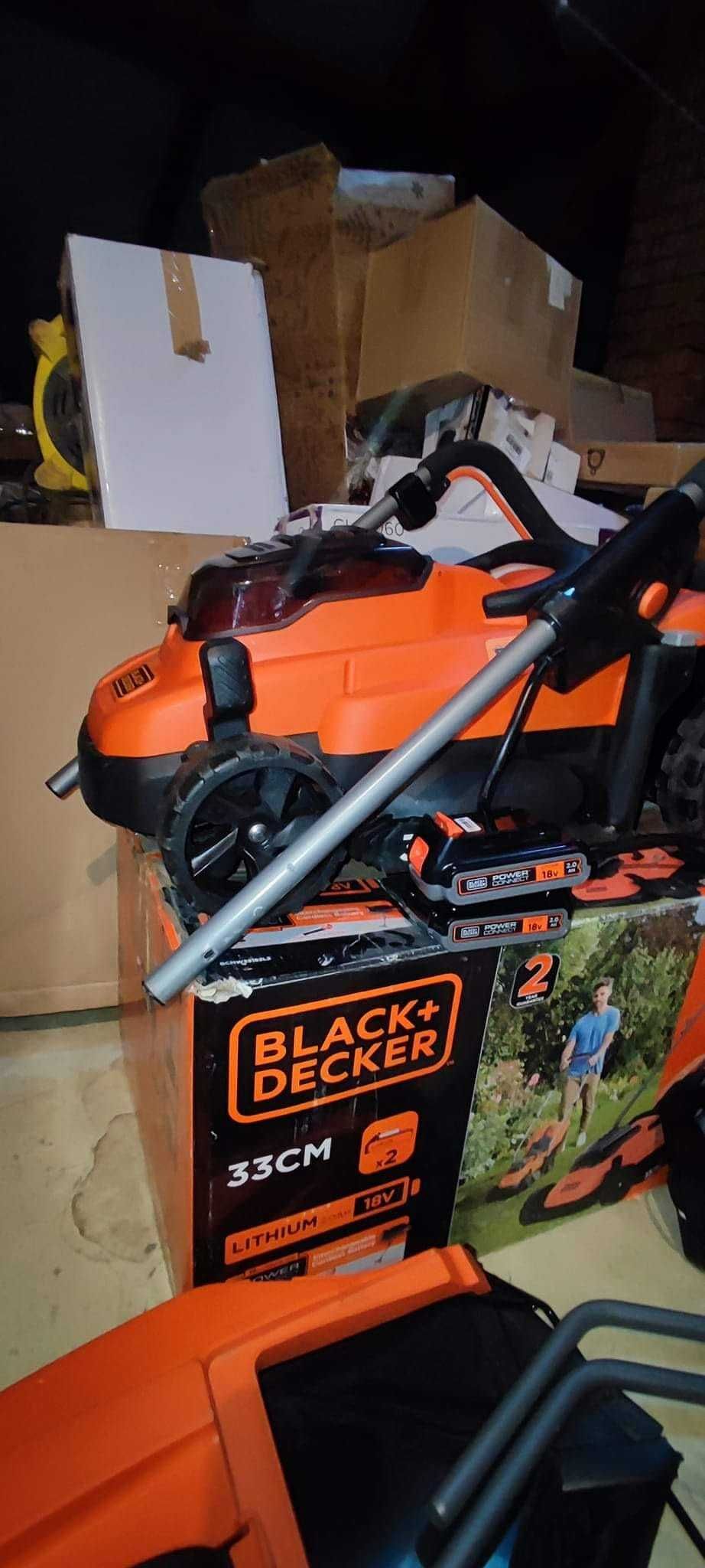 Kosiarka akumulatorowa Black&Decker 33 cm 2x18V 2x2ah