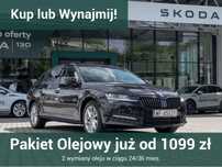 Skoda Superb Style, DSG, 1 wł. niski przebieg 190KM