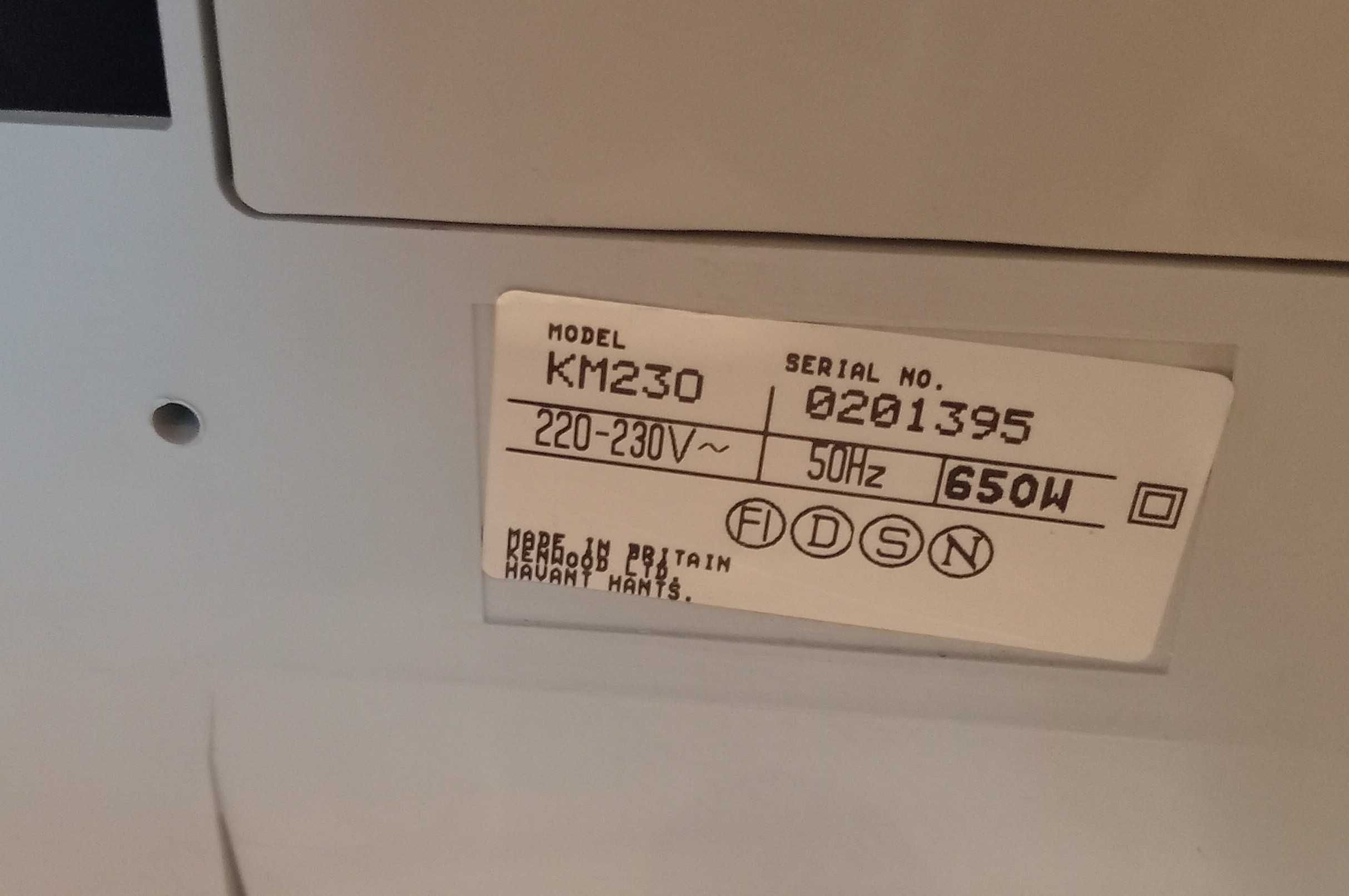 Vintage Kenwood Major KM230 com acessorios