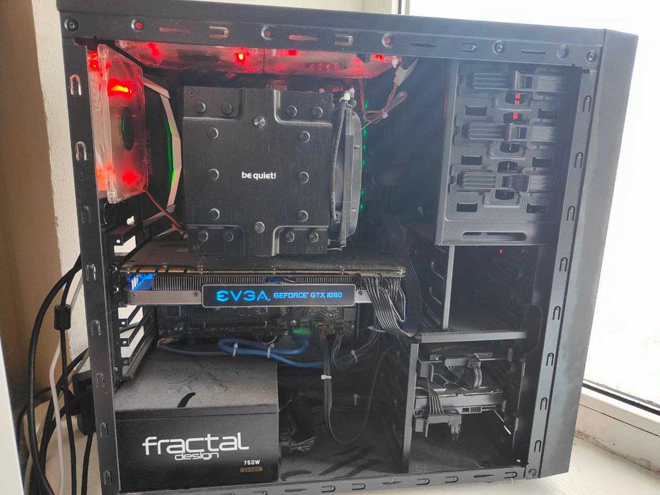 Персональний Комп'ютер EVGA GeForce GTX 1080 FTW Ryzen 7 2700x