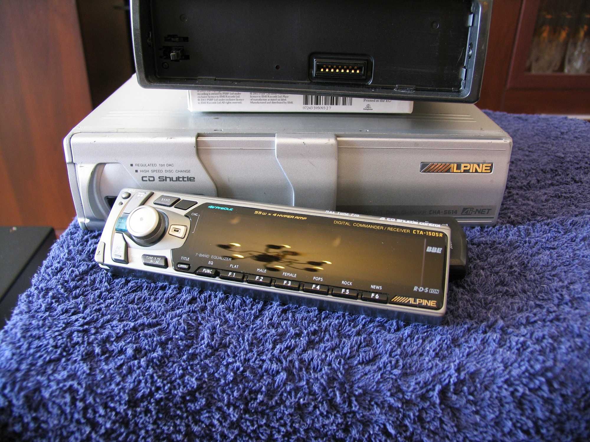 Alpine CTA-1505R + CHA-S614 Ai-NET + Pilot / Zestaw '' Old School ''
