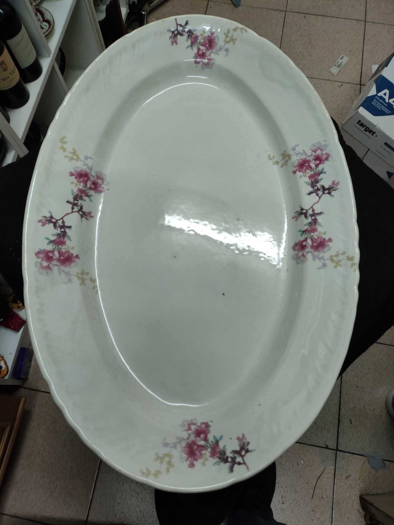 Travessa grande loiça de sacavem antiga