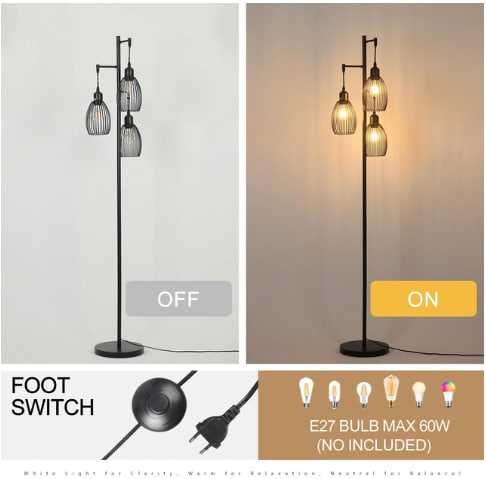 lampa stojąca vintage