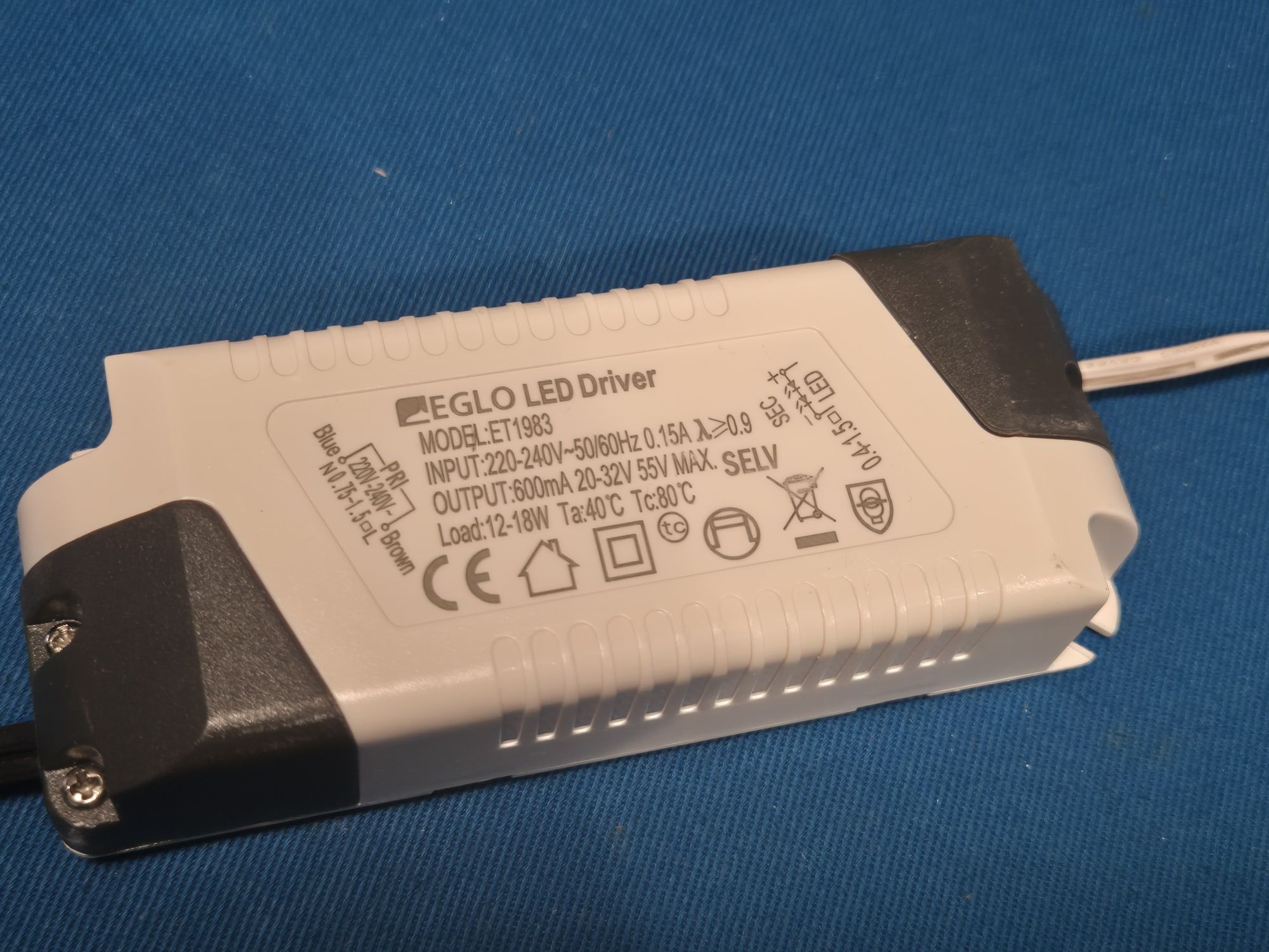 4x focos de encastrar redondos LED
