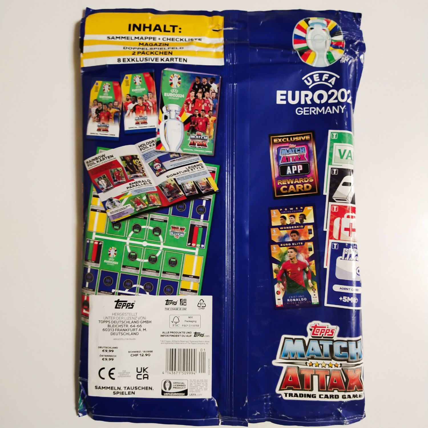 Euro 2024 картки match attax