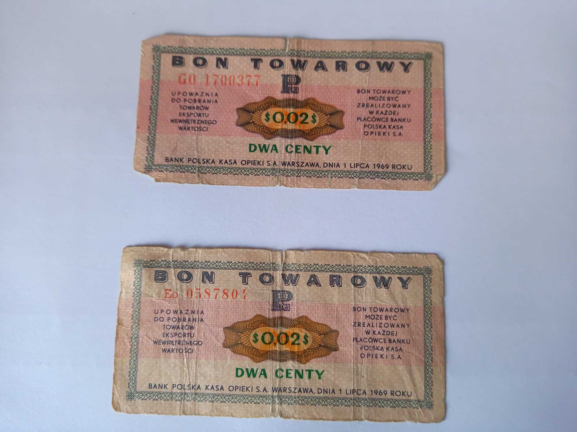 bony towarowe Pewex.