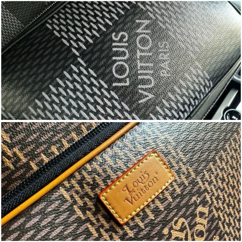 Міський унісекс рюкзак Louis Vuitton Campus Damier Ebene Giant