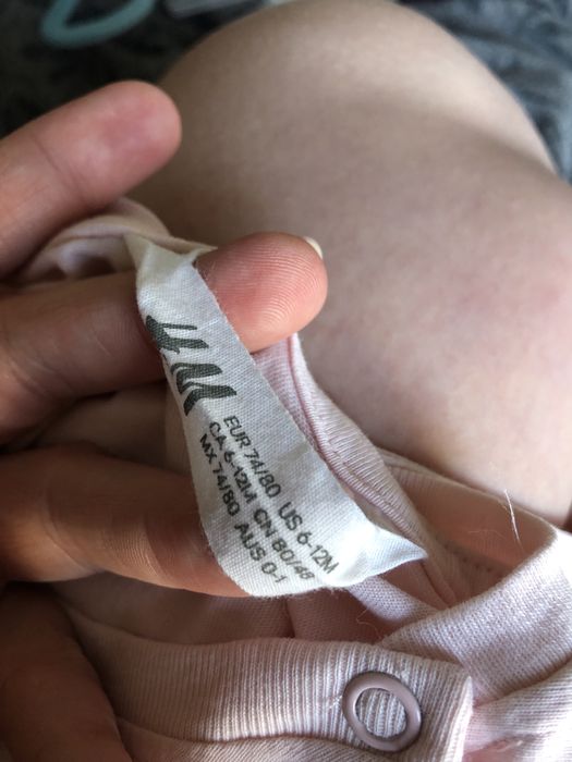 Nowa koszulka niemowlęca chłopięca dziewczęca 74/80 h&m