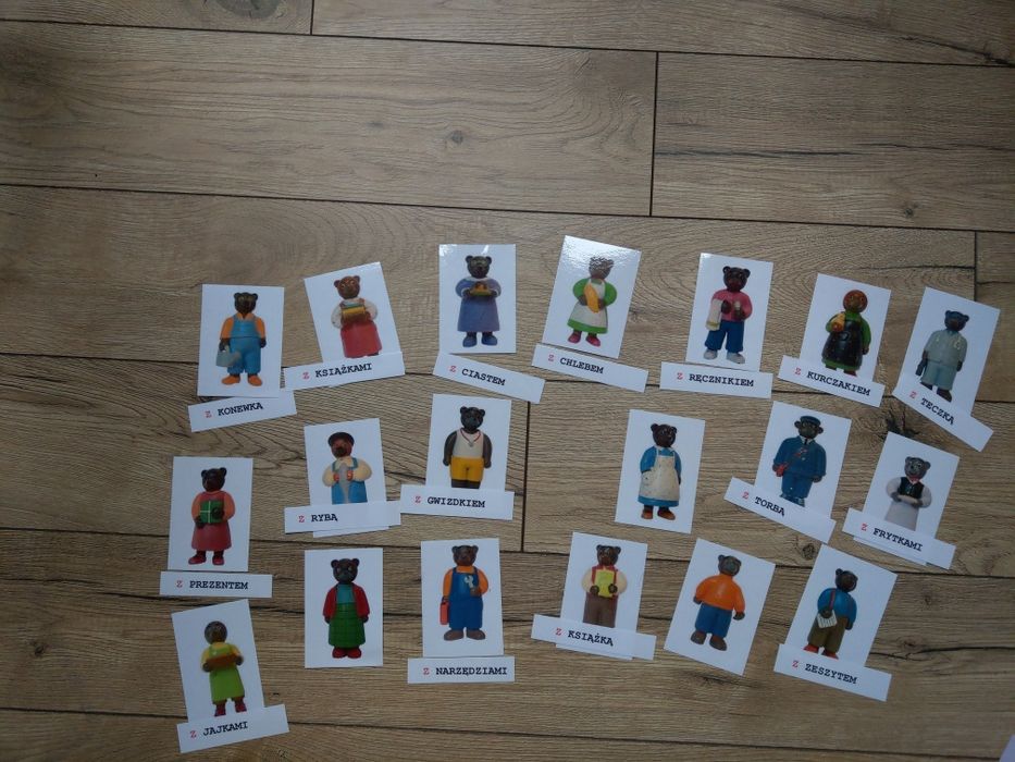 Misie Bruno - zdjęcia, cienie, etykiety