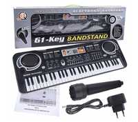 Keyboard z Mikrofonem Karaoke Dla Dzieci Pianino perkusja 10 brzmień