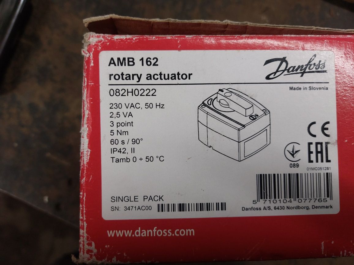 Danfoss Siłownik elektryczny AMB162 60/90