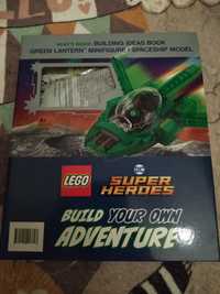 Книга comics super heroes+ конструктор Lego