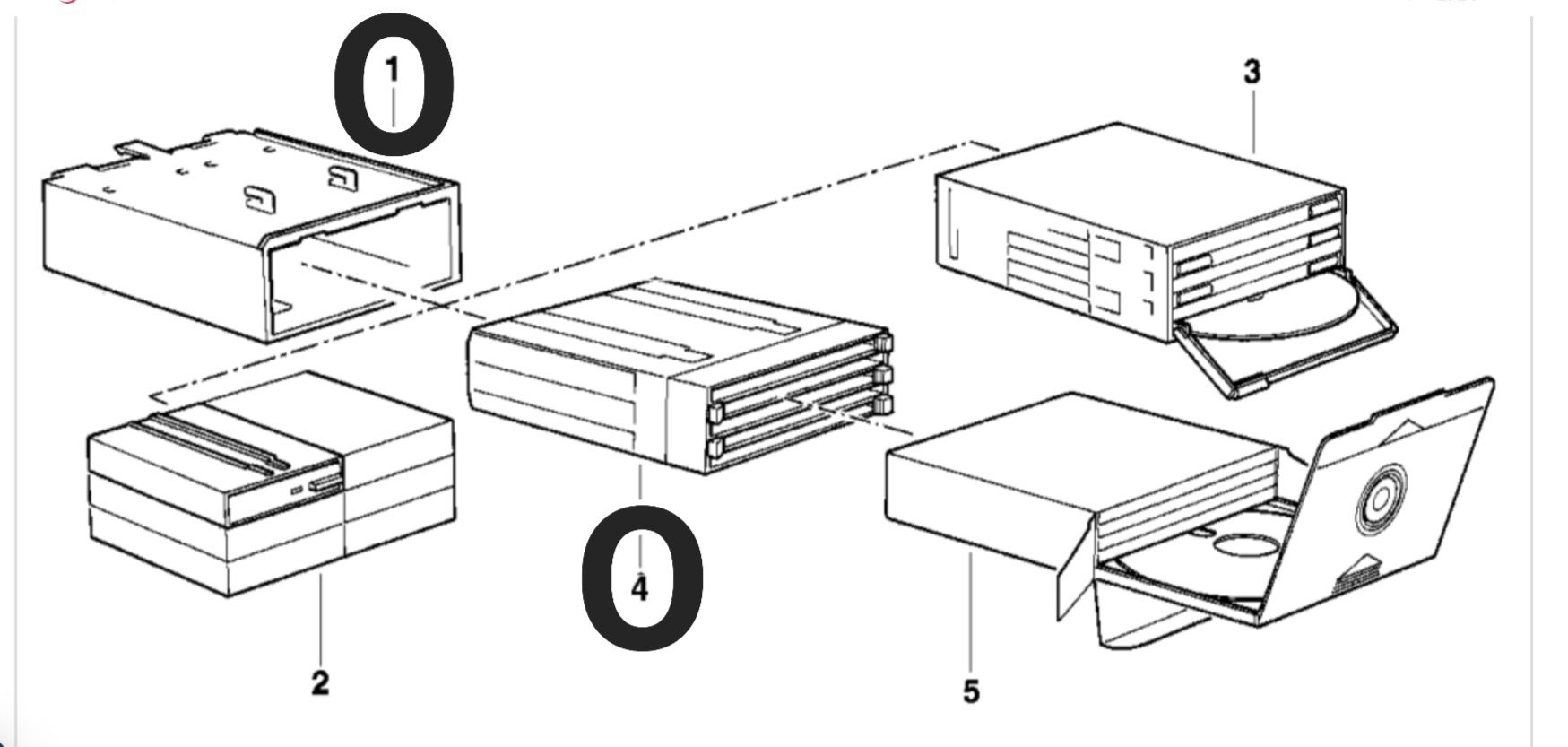 BMW E36 E31 E32 E34 Cbox CDbox Uchwyt Na Płyty CD w Schowku Rarytas