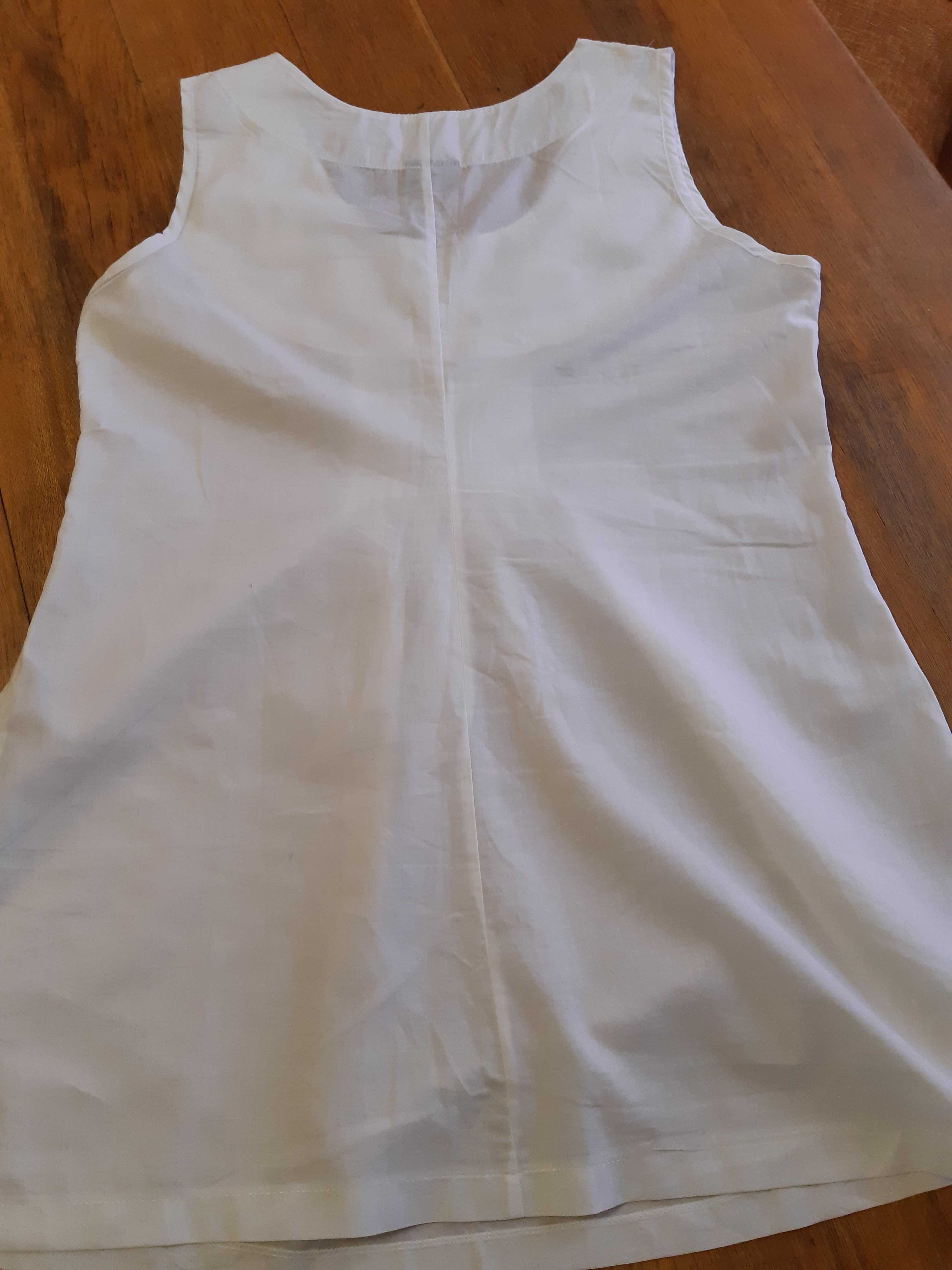 Блуза-туника белая, новая, размер L