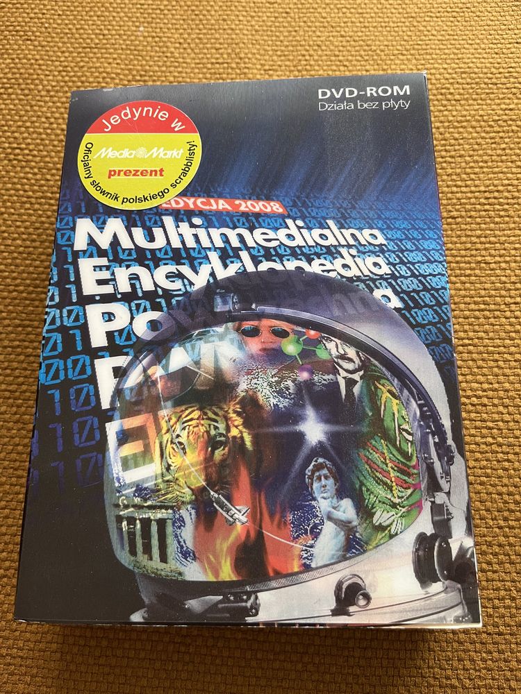 Multimedialna encyklopedia pwn DVD słownik skrablisty