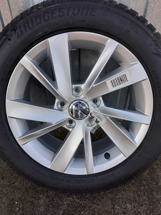 Komplet kół zimowych, orginał VW